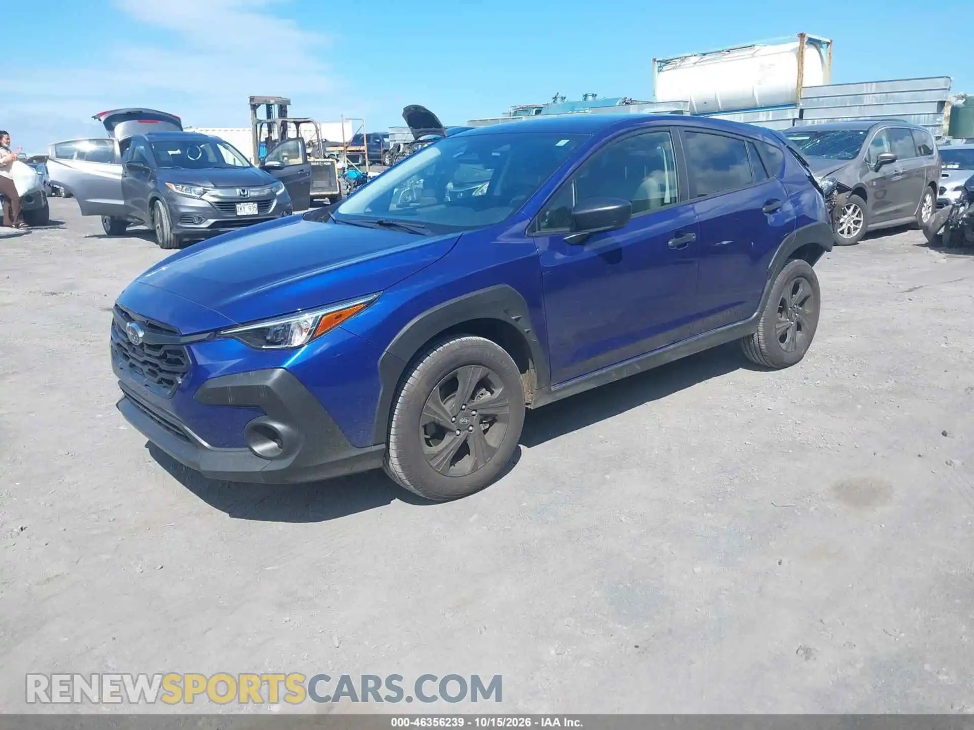 2 Фотография поврежденного автомобиля JF2GUABC8S8339367 SUBARU CROSSTREK 2025