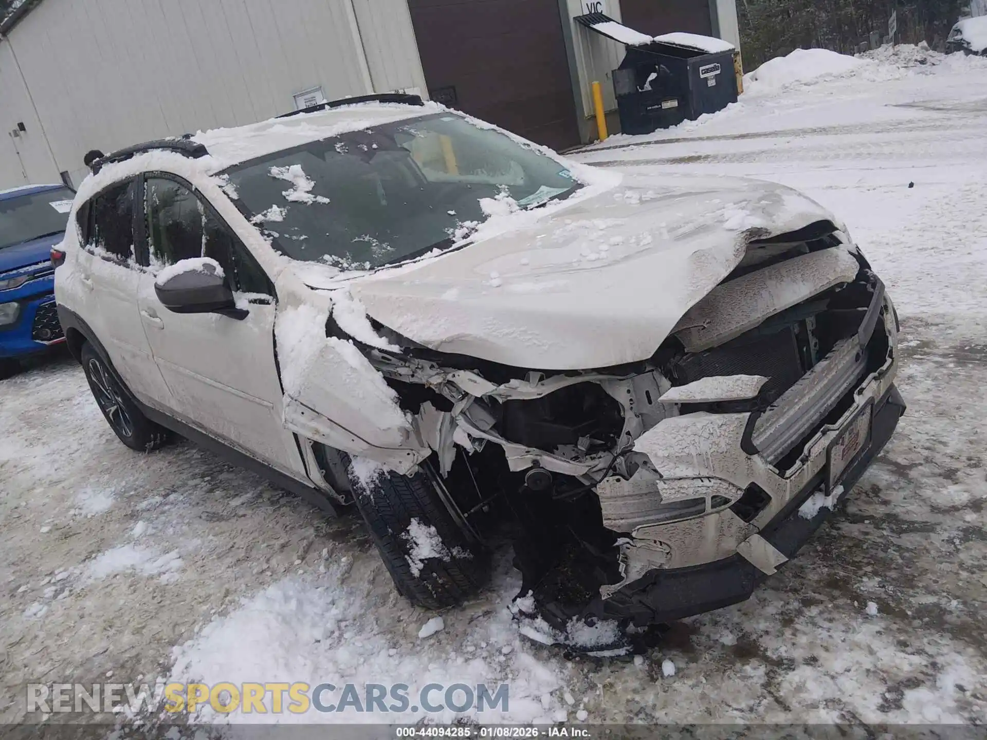1 Photograph of a damaged car JF2GUHDC2S8238797 SUBARU CROSSTREK 2025