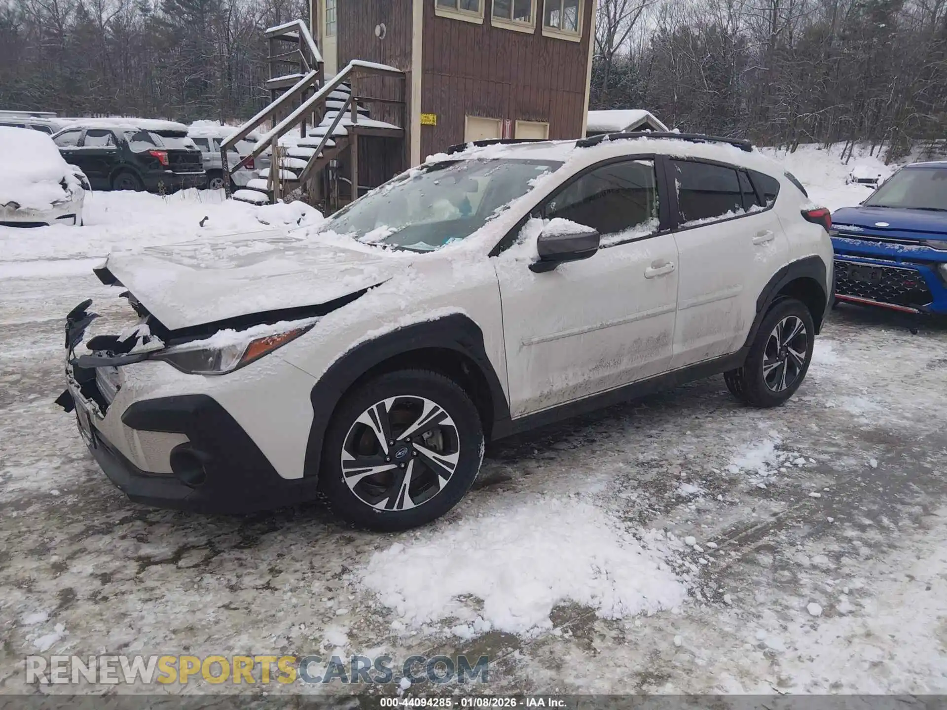 2 Photograph of a damaged car JF2GUHDC2S8238797 SUBARU CROSSTREK 2025