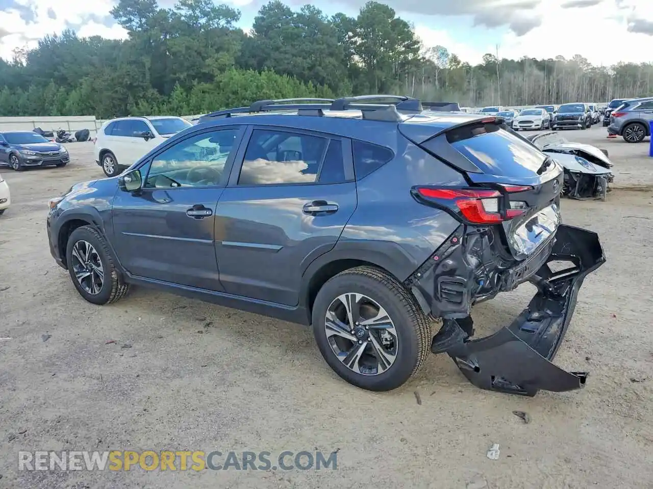 2 Photograph of a damaged car JF2GUHDC6S8259555 SUBARU CROSSTREK 2025