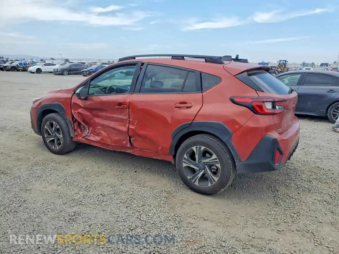 2 Photograph of a damaged car JF2GUHDCXSH210651 SUBARU CROSSTREK 2025