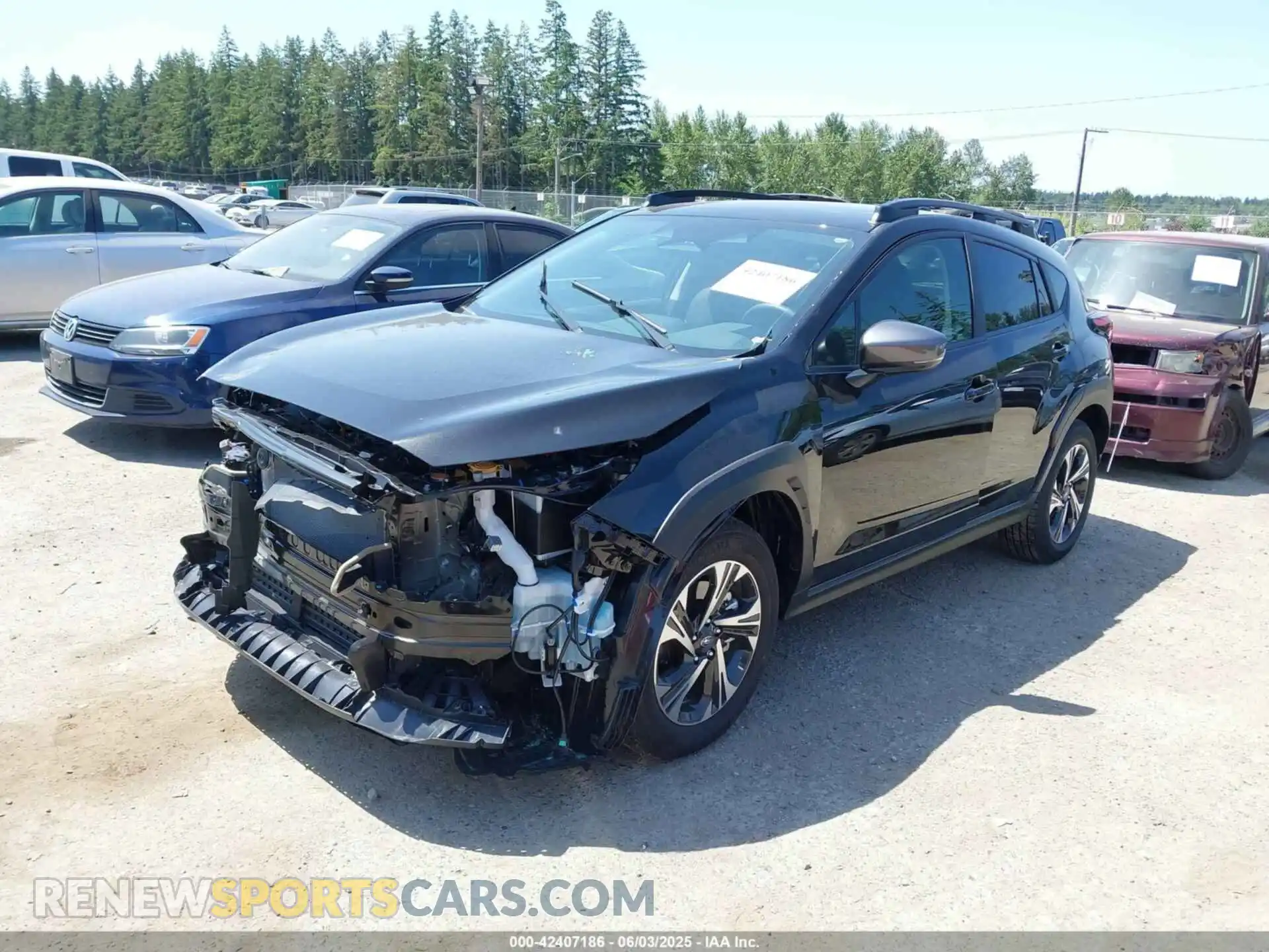 2 Фотография поврежденного автомобиля JF2GUHDCXSH229846 SUBARU CROSSTREK 2025