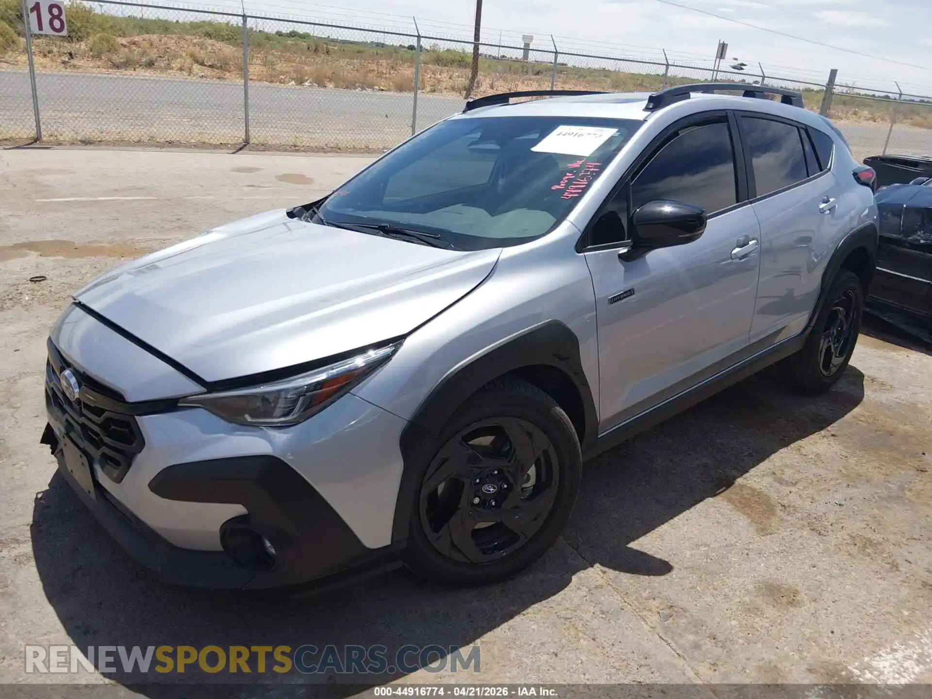 2 Photograph of a damaged car JF2GUSGD2T8201588 SUBARU CROSSTREK 2026