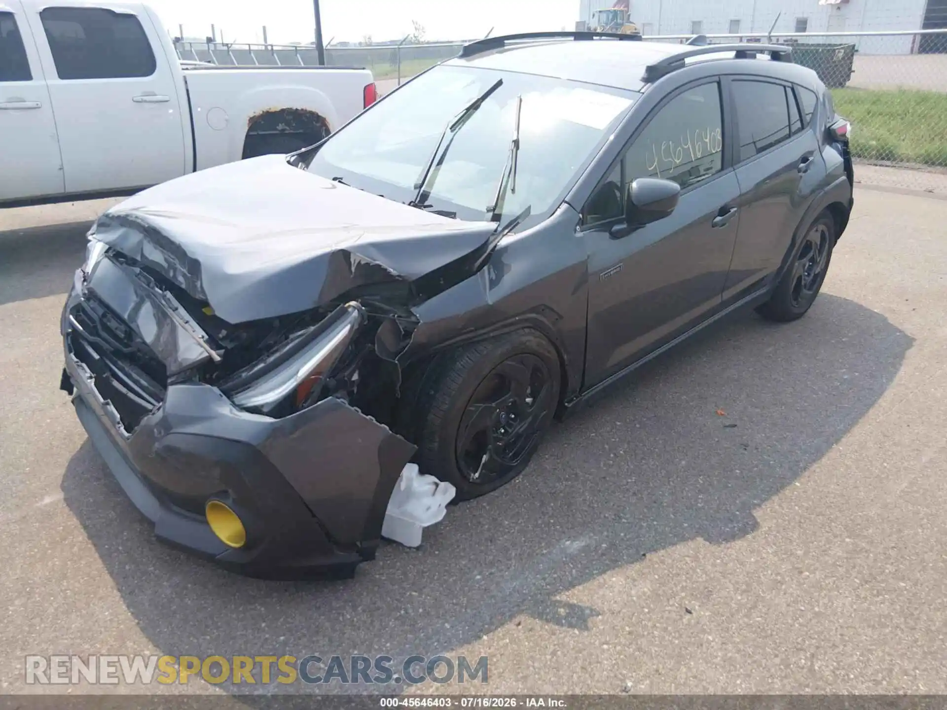 2 Photograph of a damaged car JF2GUSGD2T8216849 SUBARU CROSSTREK 2026