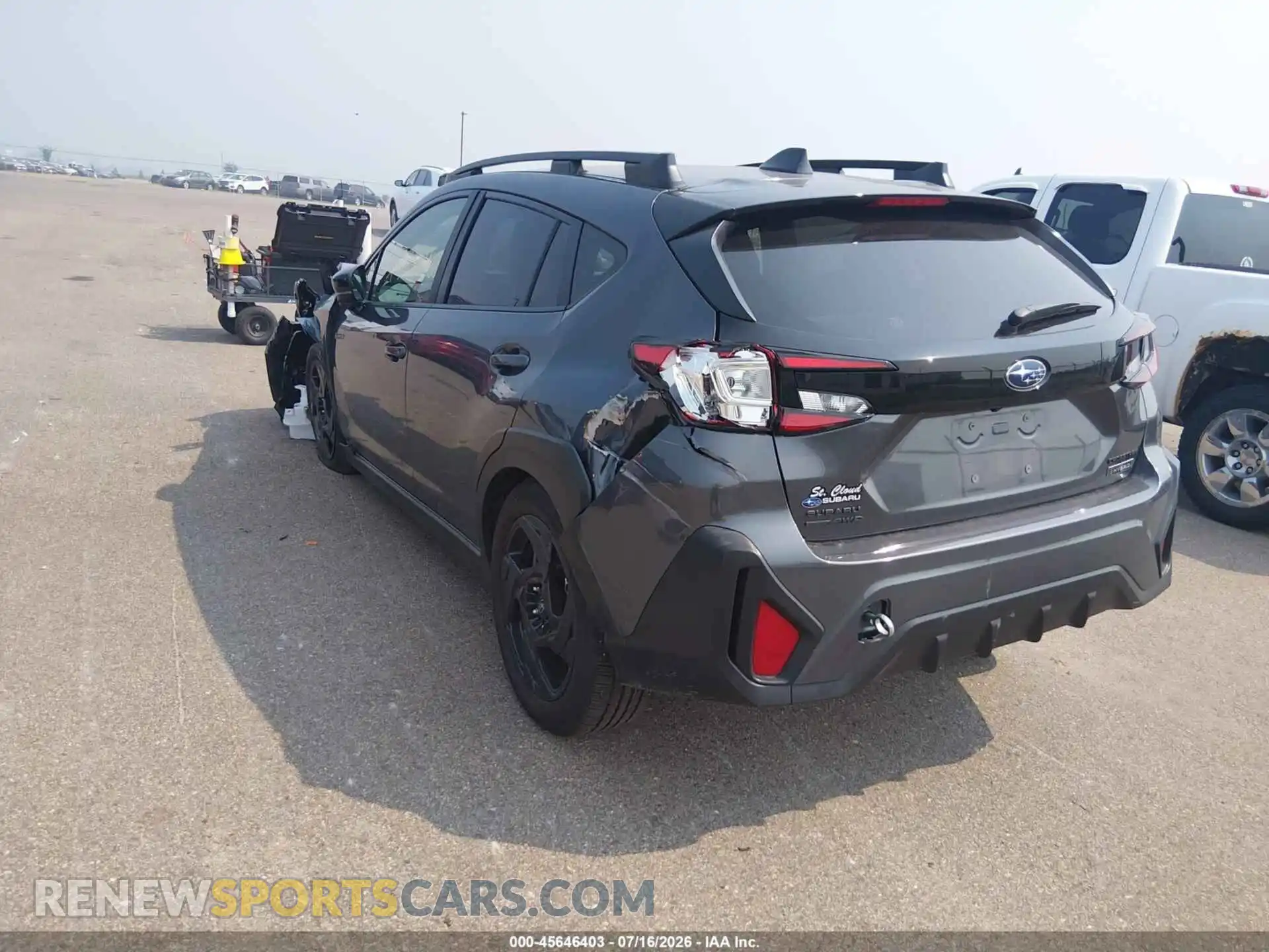 3 Photograph of a damaged car JF2GUSGD2T8216849 SUBARU CROSSTREK 2026