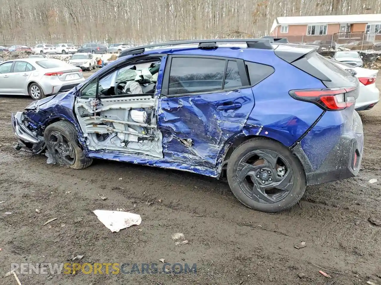 2 Photograph of a damaged car JF2GUSGD8T8209856 SUBARU CROSSTREK 2026