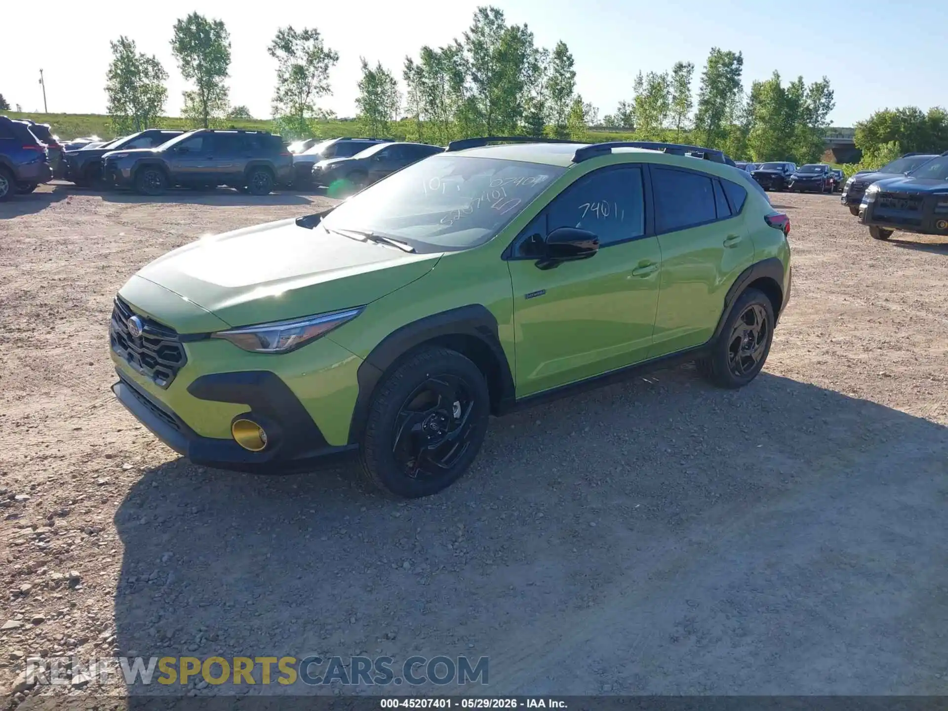 2 Photograph of a damaged car JF2GUSGD8T8243246 SUBARU CROSSTREK 2026