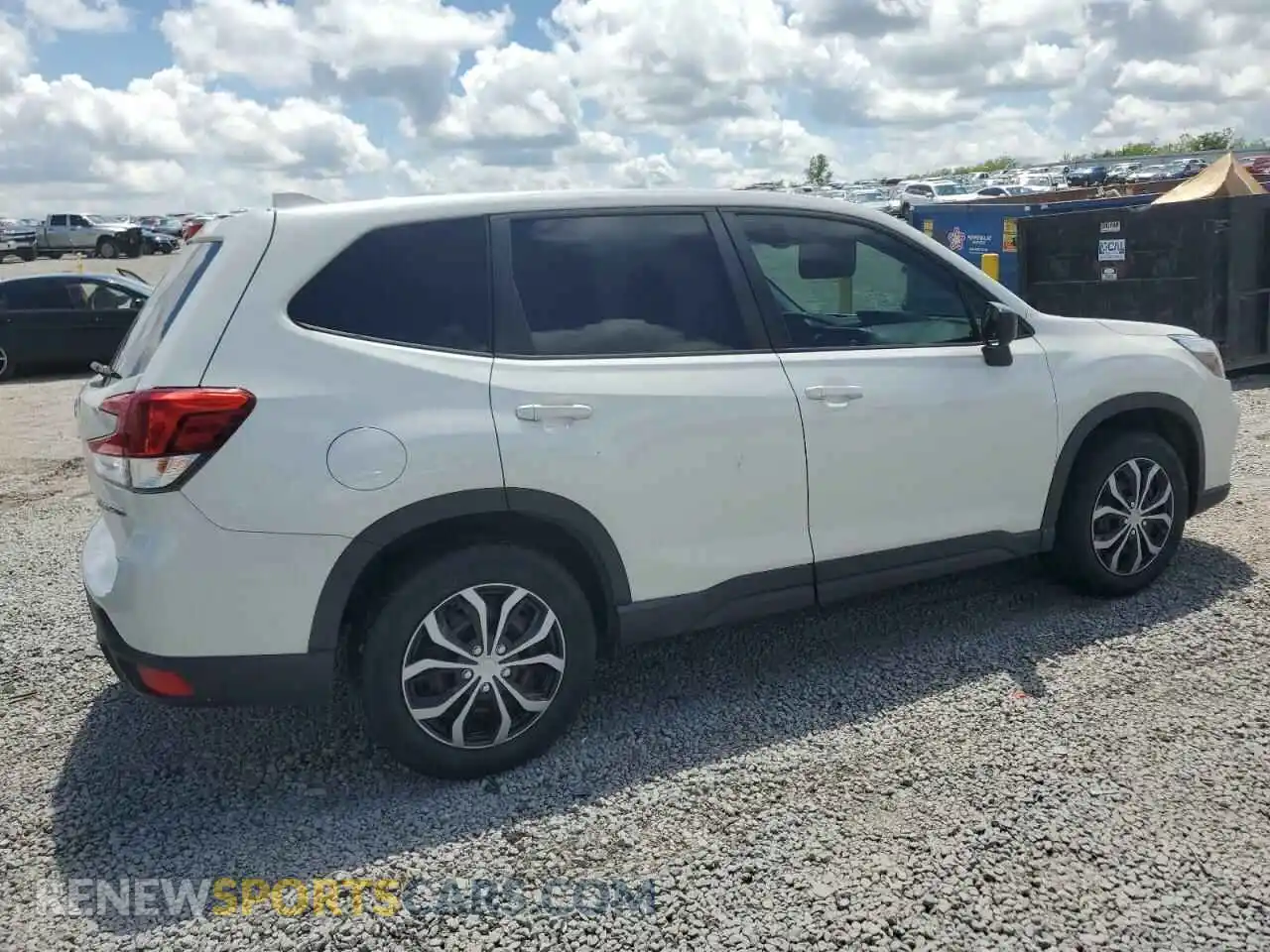 3 Photograph of a damaged car JF2SKAAC2KH536035 SUBARU FORESTER 2019