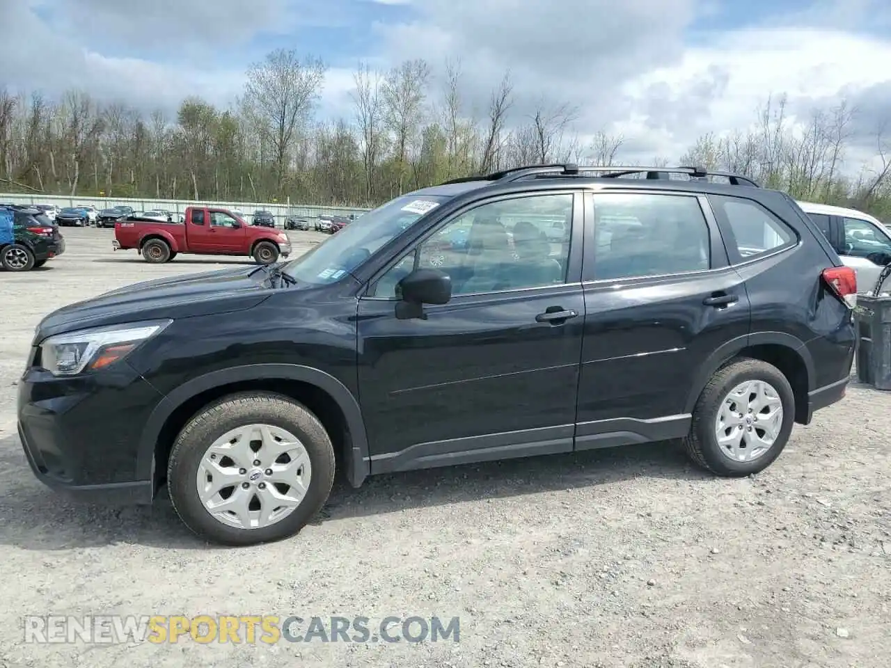 1 Photograph of a damaged car JF2SKACC2KH475749 SUBARU FORESTER 2019