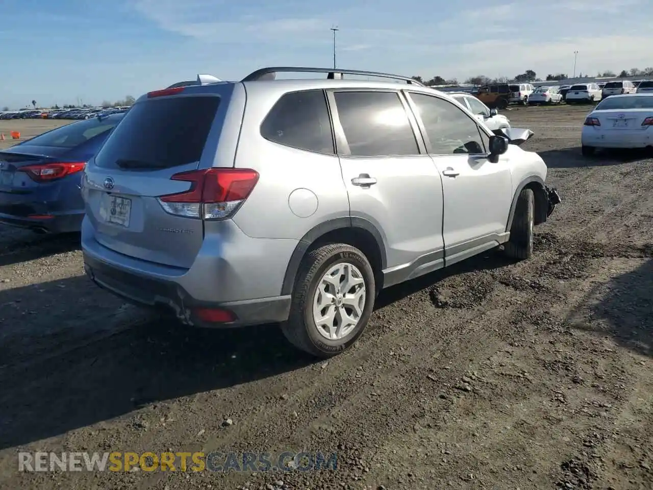 3 Photograph of a damaged car JF2SKACC3KH455946 SUBARU FORESTER 2019