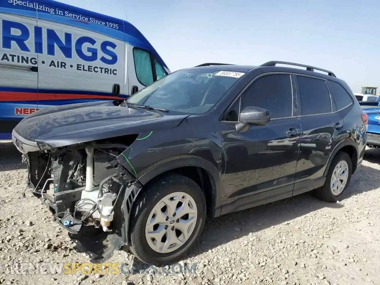 1 Фотография поврежденного автомобиля JF2SKACC3KH462914 SUBARU FORESTER 2019