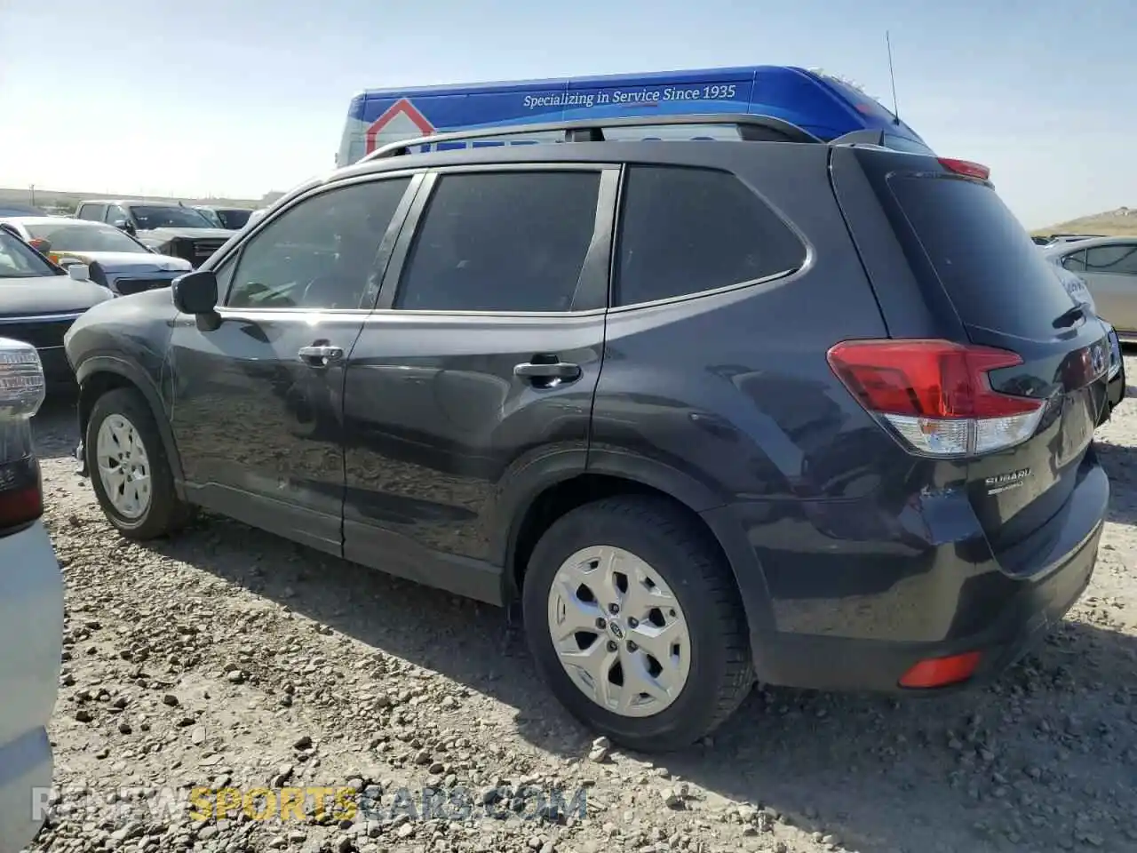 2 Фотография поврежденного автомобиля JF2SKACC3KH462914 SUBARU FORESTER 2019