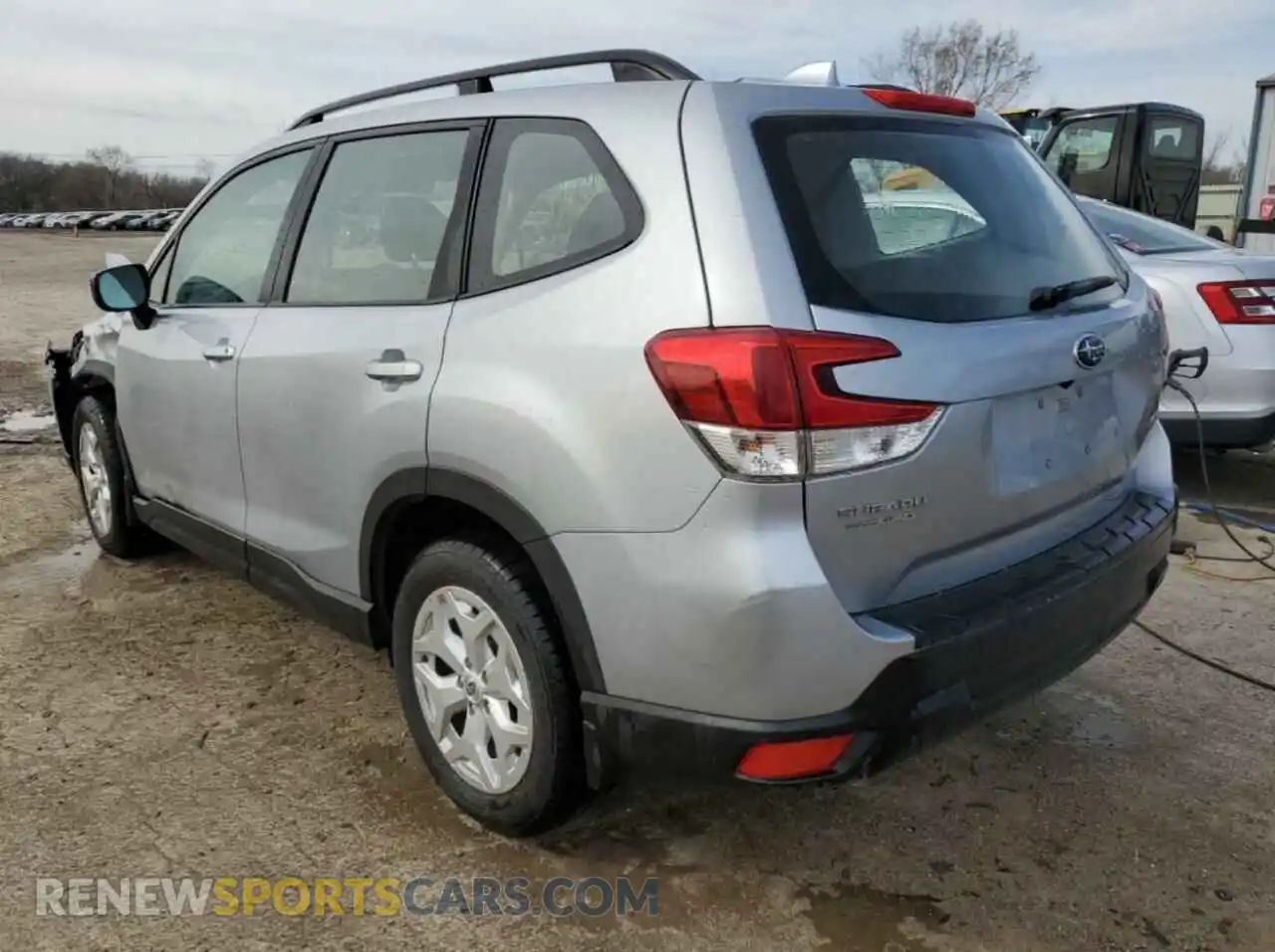 2 Photograph of a damaged car JF2SKACC4KH487420 SUBARU FORESTER 2019