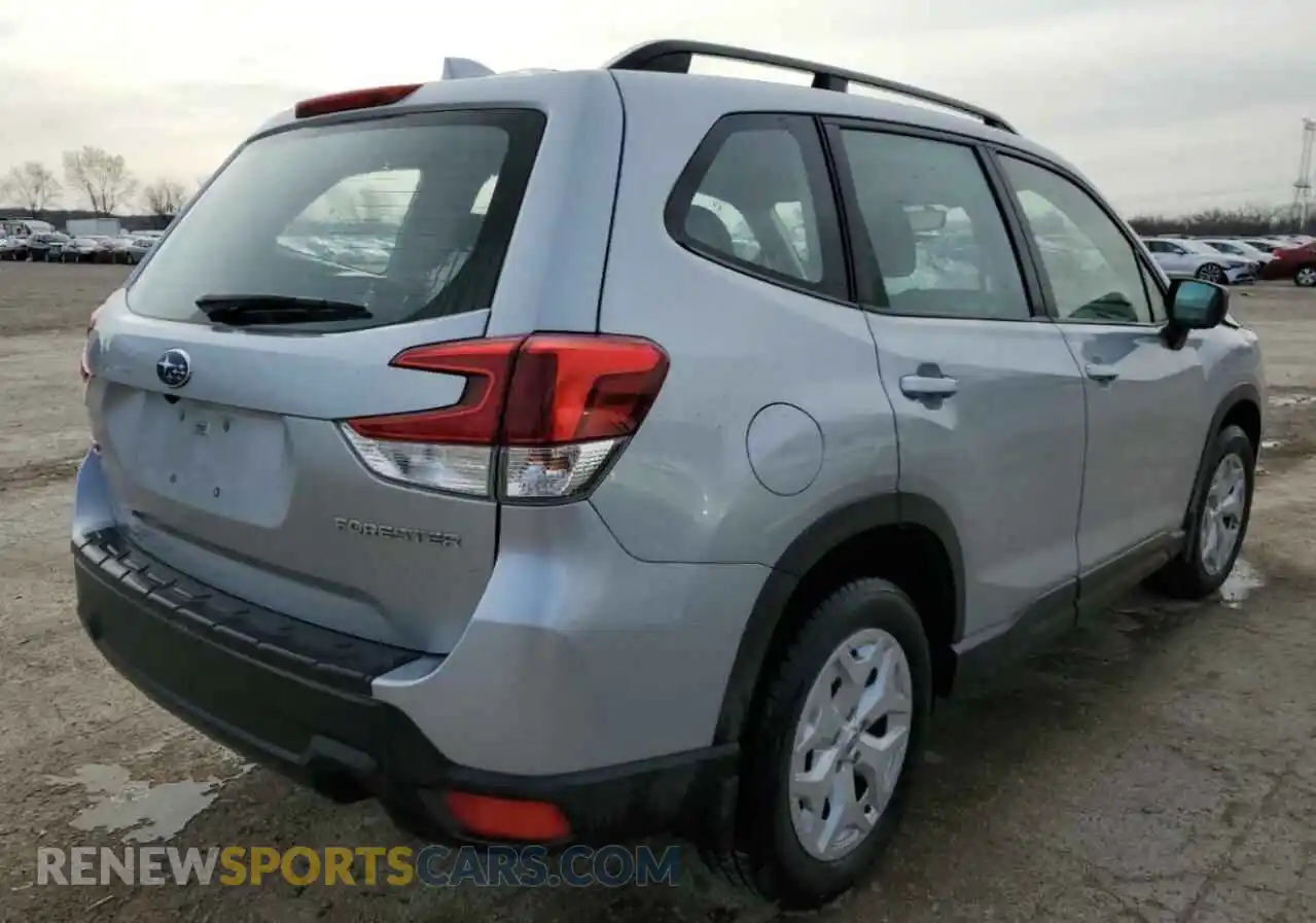 3 Photograph of a damaged car JF2SKACC4KH487420 SUBARU FORESTER 2019