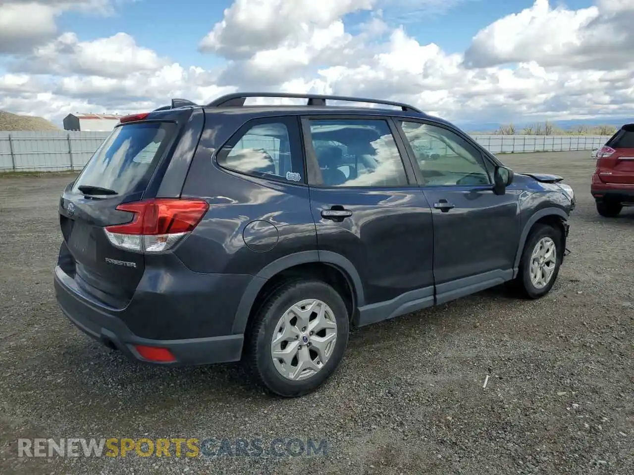 3 Photograph of a damaged car JF2SKACC6KH455813 SUBARU FORESTER 2019