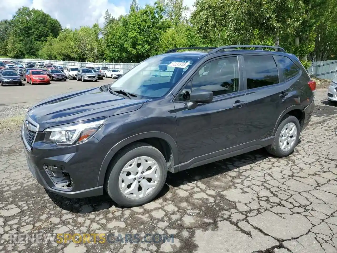 1 fotografías del automóvil dañado JF2SKACC7KH463306 SUBARU FORESTER 2019