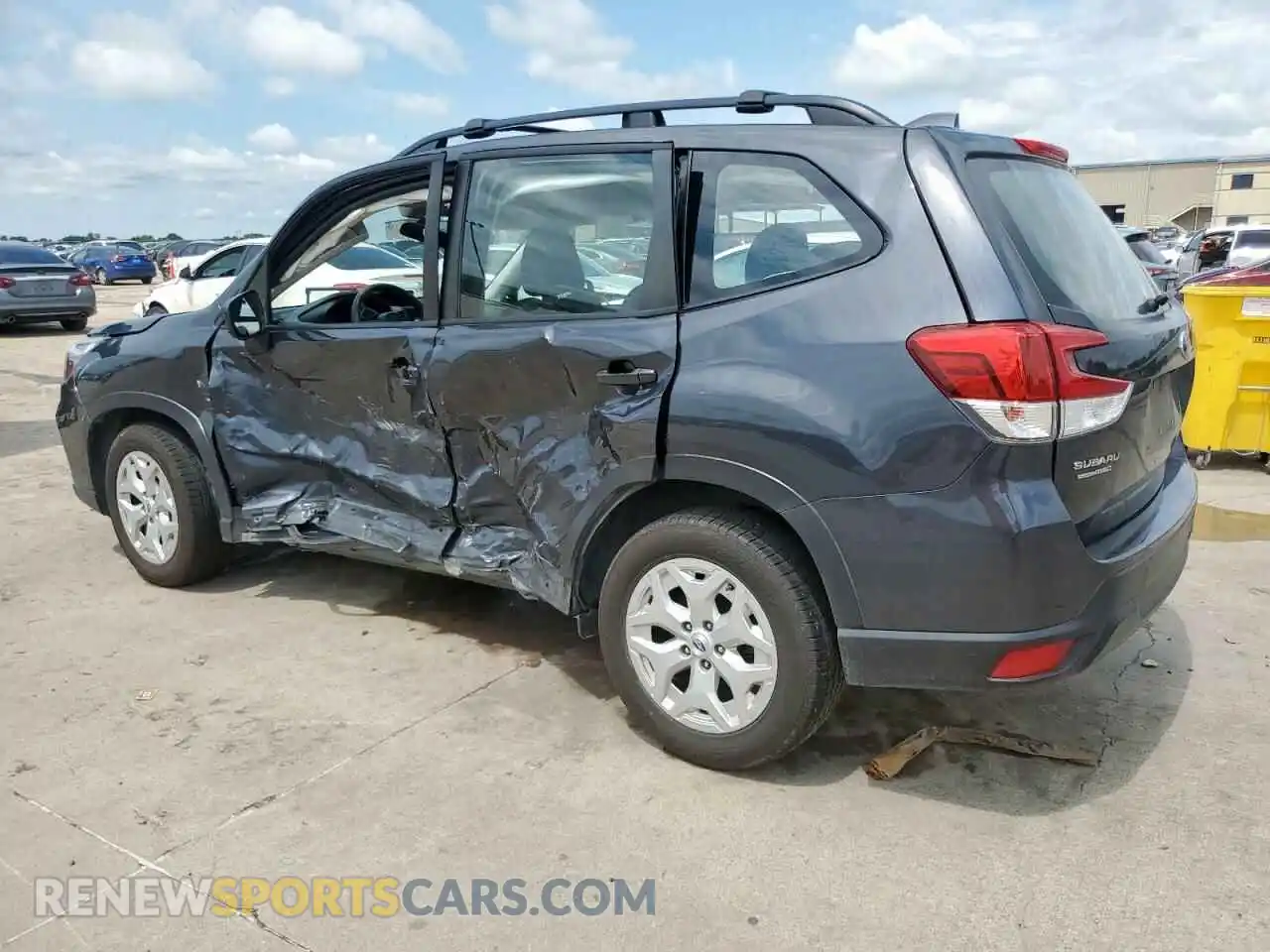 2 Photograph of a damaged car JF2SKACC7KH536402 SUBARU FORESTER 2019
