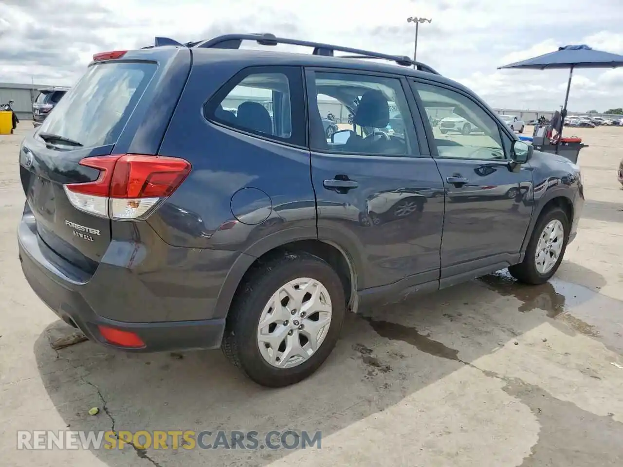 3 Photograph of a damaged car JF2SKACC7KH536402 SUBARU FORESTER 2019