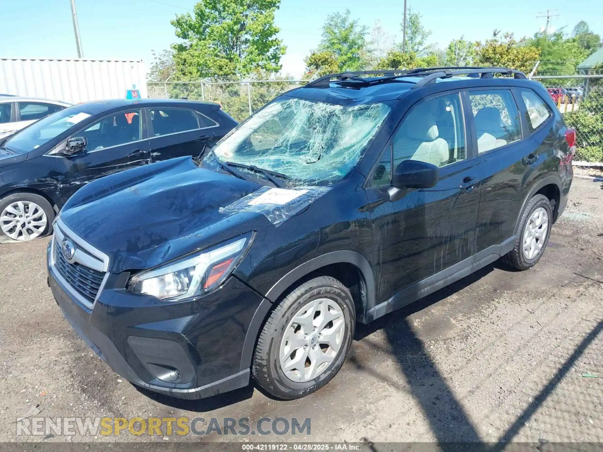 2 Photograph of a damaged car JF2SKACC8KH508138 SUBARU FORESTER 2019