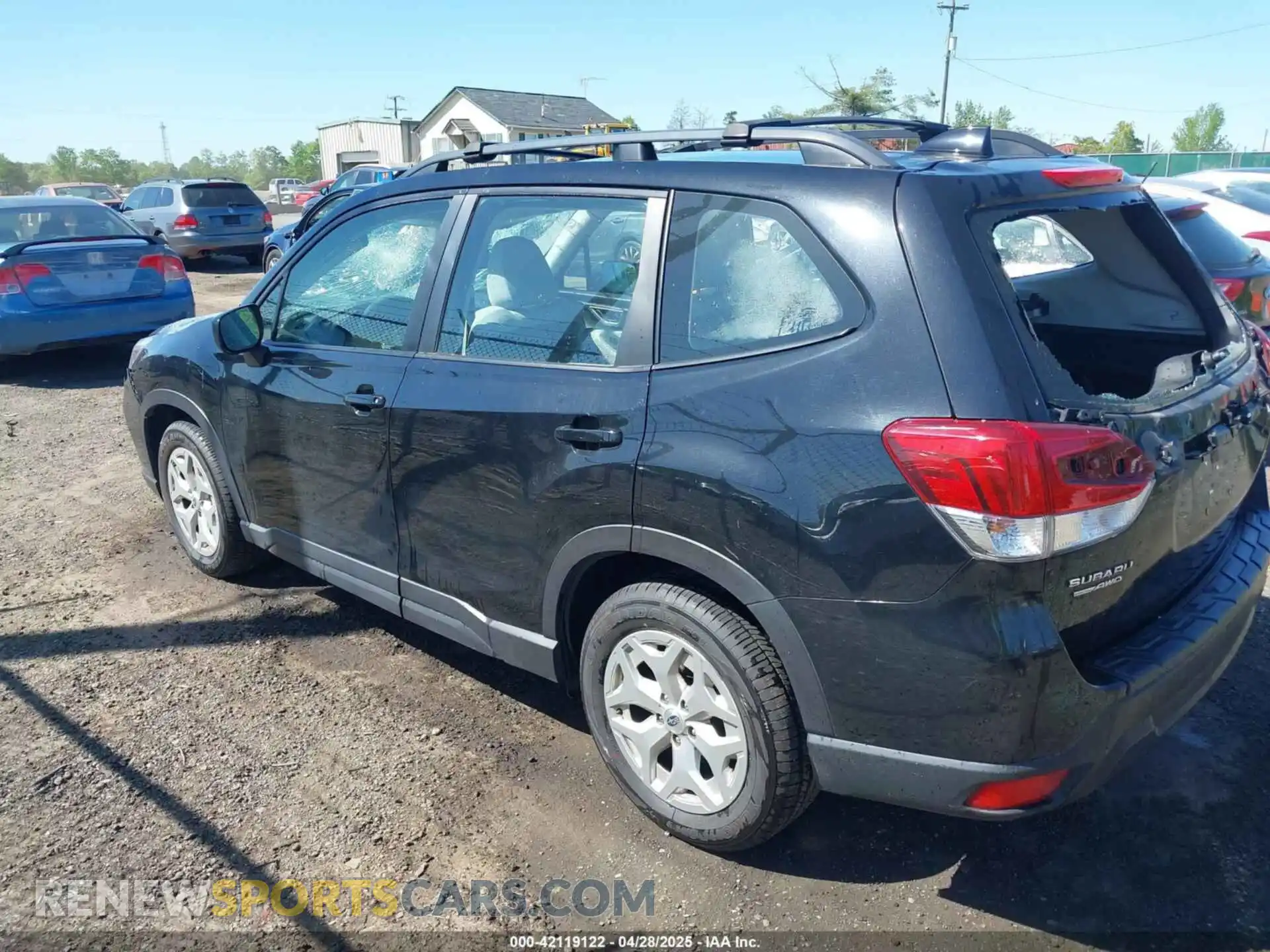 3 Photograph of a damaged car JF2SKACC8KH508138 SUBARU FORESTER 2019