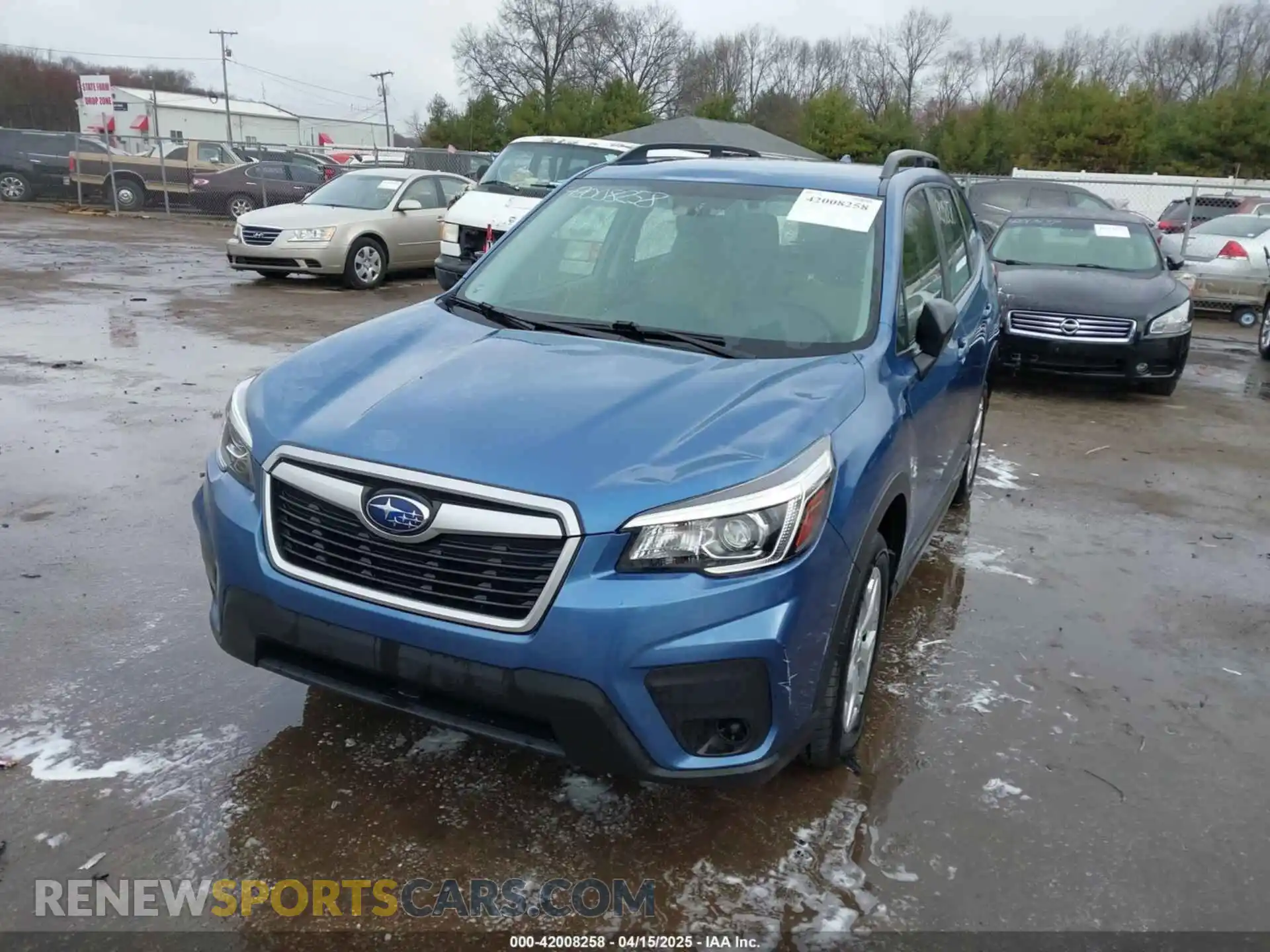 2 Photograph of a damaged car JF2SKACC9KH581129 SUBARU FORESTER 2019