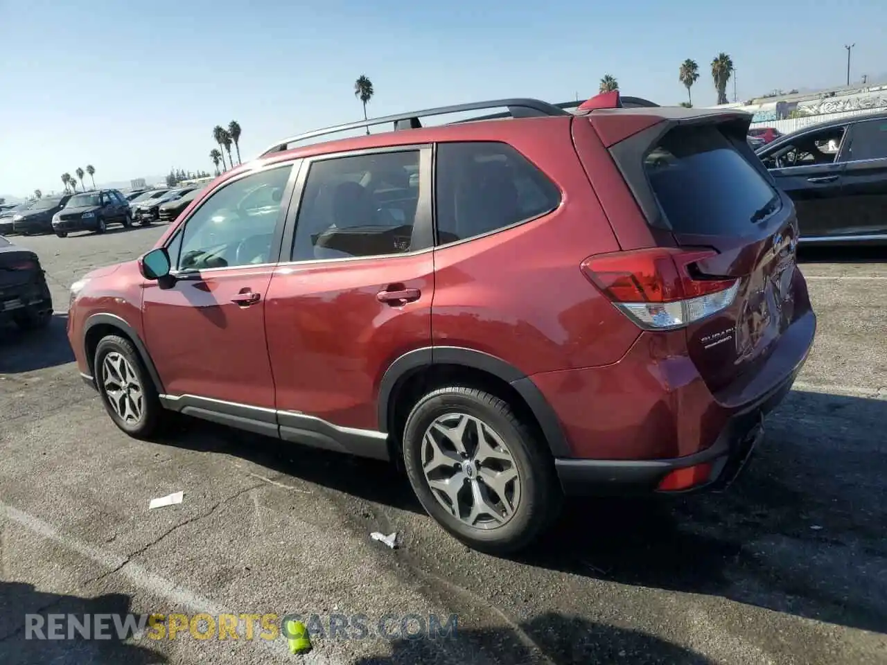 2 Photograph of a damaged car JF2SKAEC1KH532925 SUBARU FORESTER 2019