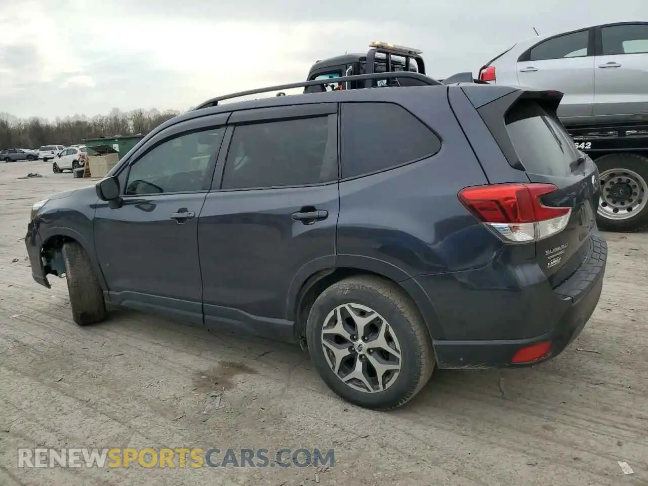 2 Photograph of a damaged car JF2SKAEC3KH432521 SUBARU FORESTER 2019