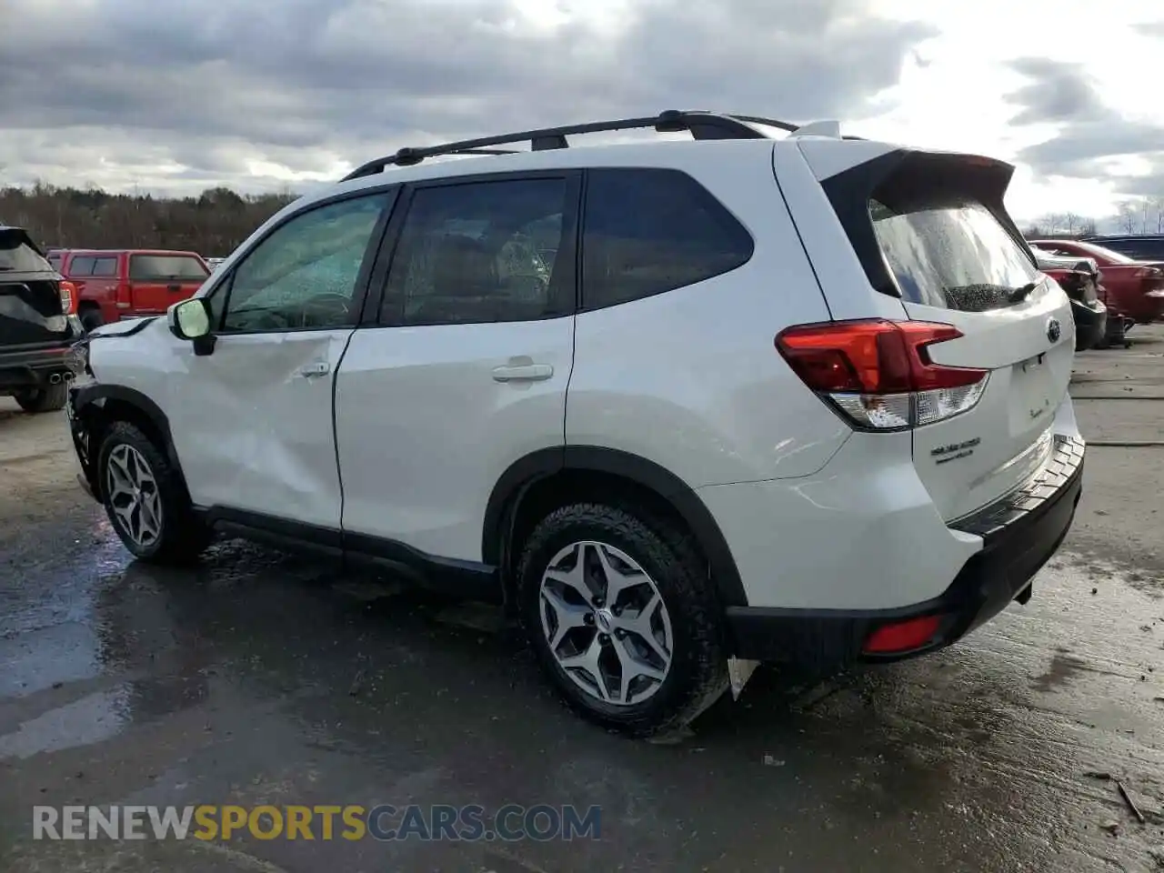 2 Photograph of a damaged car JF2SKAEC3KH459329 SUBARU FORESTER 2019