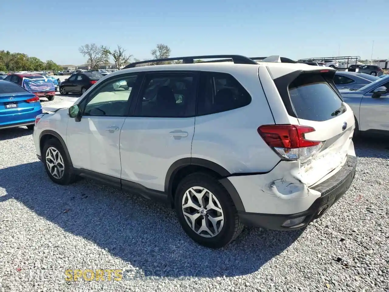 2 Photograph of a damaged car JF2SKAEC4KH508022 SUBARU FORESTER 2019