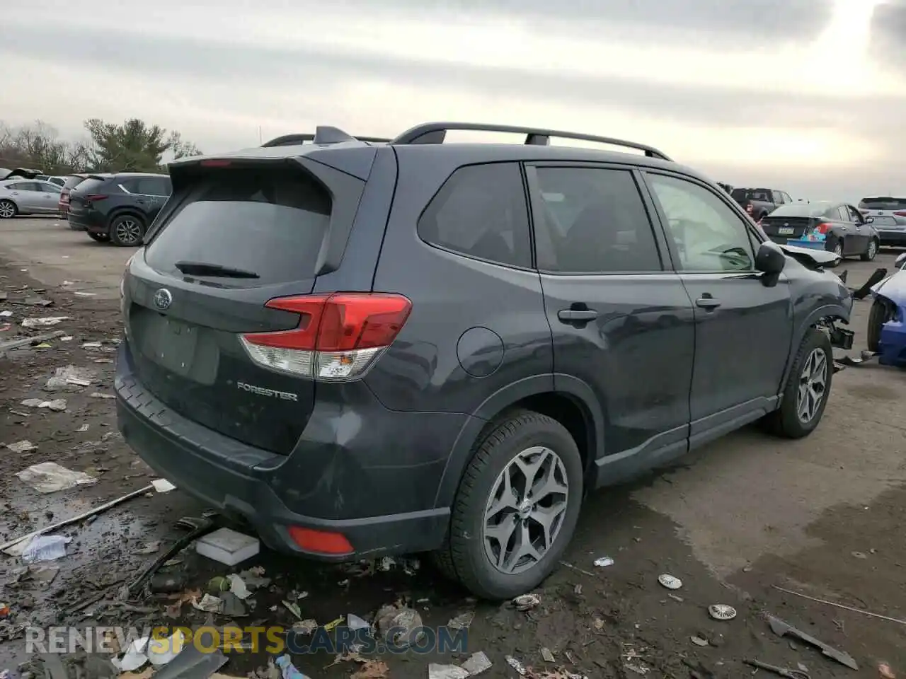3 Photograph of a damaged car JF2SKAEC4KH524432 SUBARU FORESTER 2019