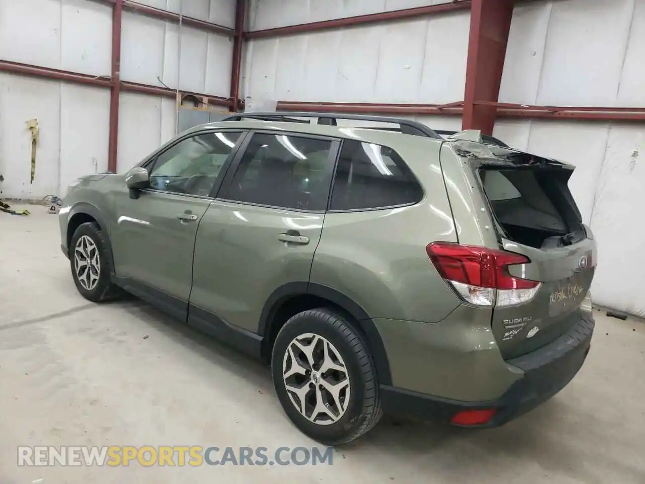 2 Photograph of a damaged car JF2SKAEC4KH572772 SUBARU FORESTER 2019