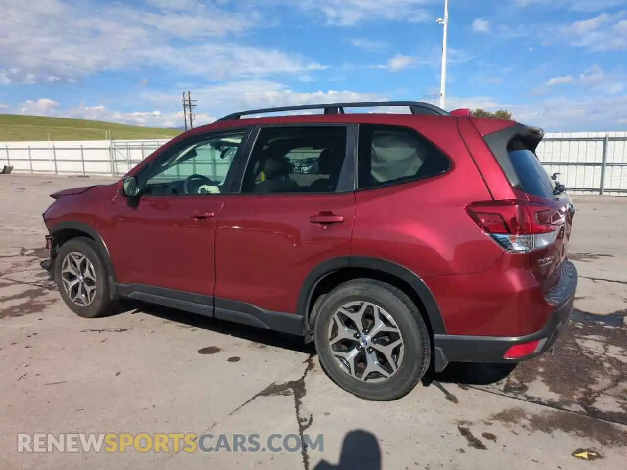 2 Photograph of a damaged car JF2SKAGC3KH590936 SUBARU FORESTER 2019