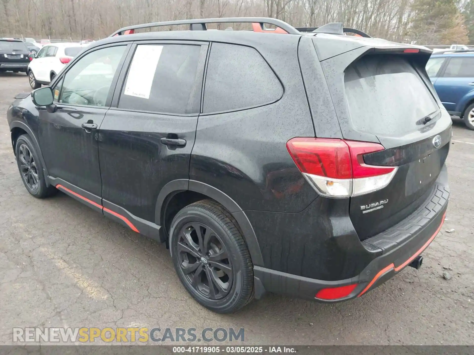 3 Photograph of a damaged car JF2SKAKC8KH548222 SUBARU FORESTER 2019