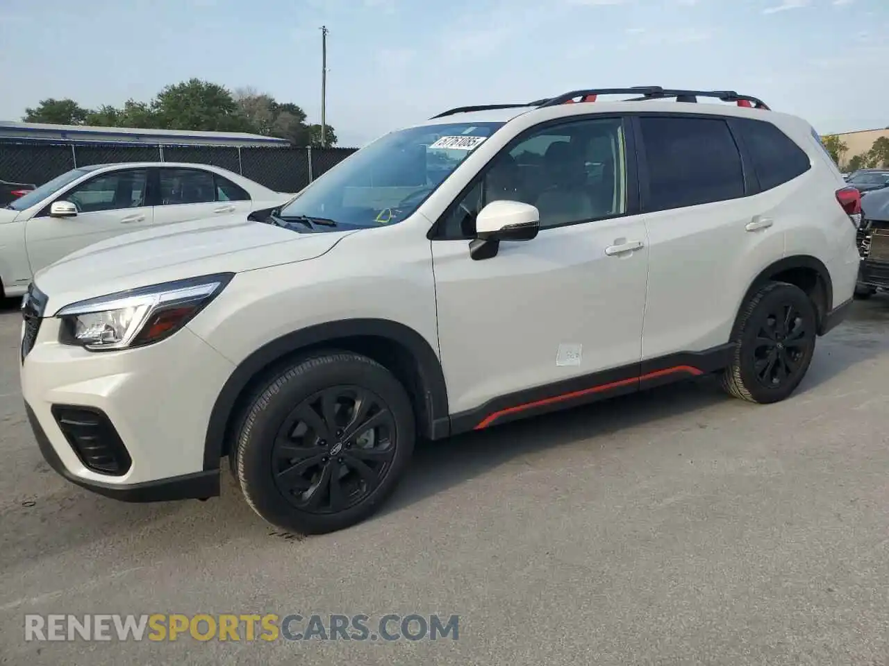 1 Photograph of a damaged car JF2SKAPC0KH554136 SUBARU FORESTER 2019