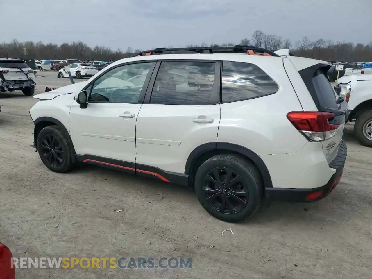 2 Photograph of a damaged car JF2SKAPC0KH587573 SUBARU FORESTER 2019