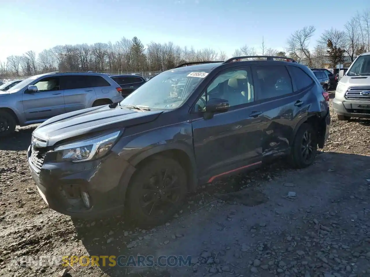 1 Фотография поврежденного автомобиля JF2SKAPC1KH446026 SUBARU FORESTER 2019