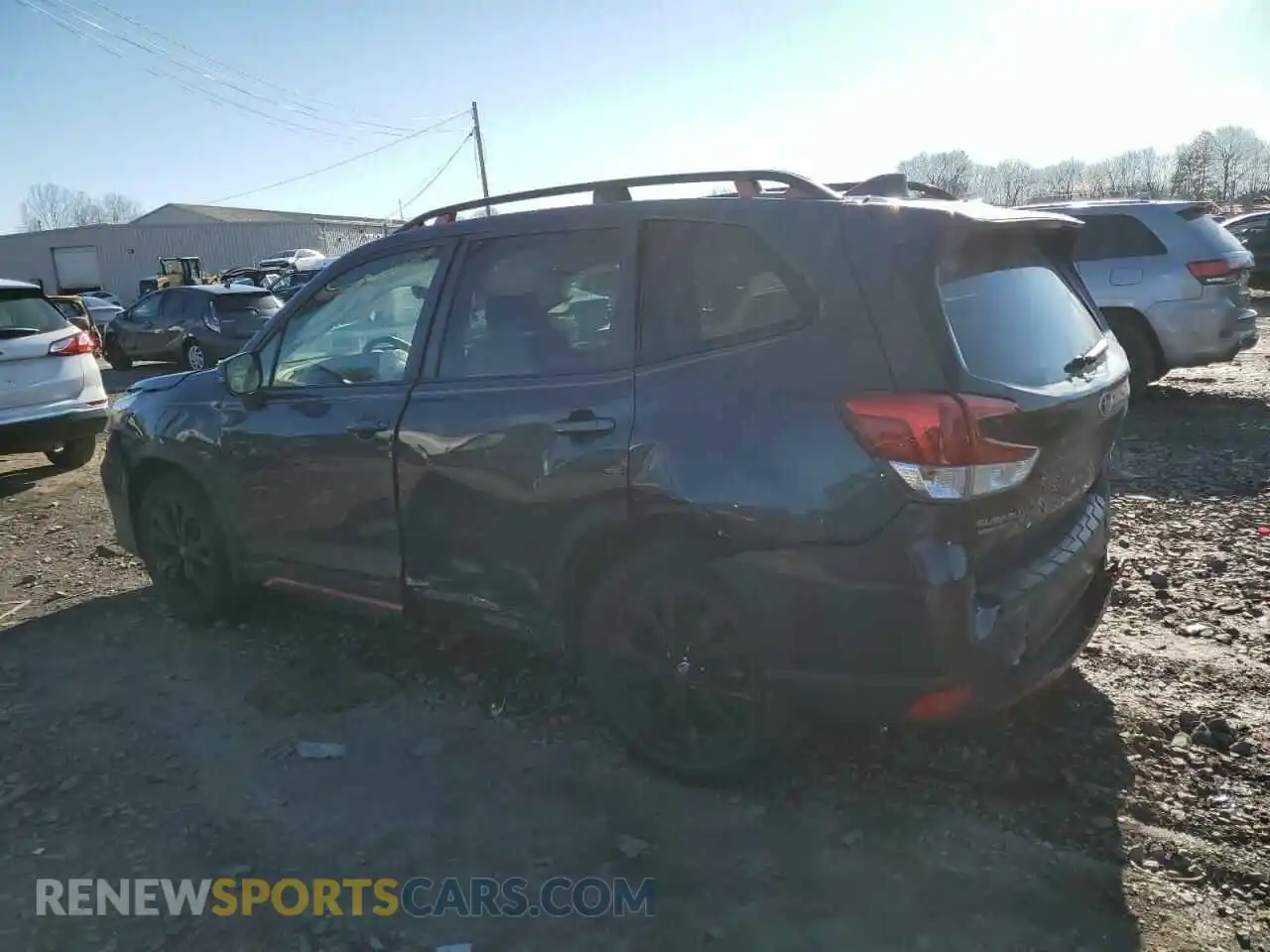 2 Фотография поврежденного автомобиля JF2SKAPC1KH446026 SUBARU FORESTER 2019