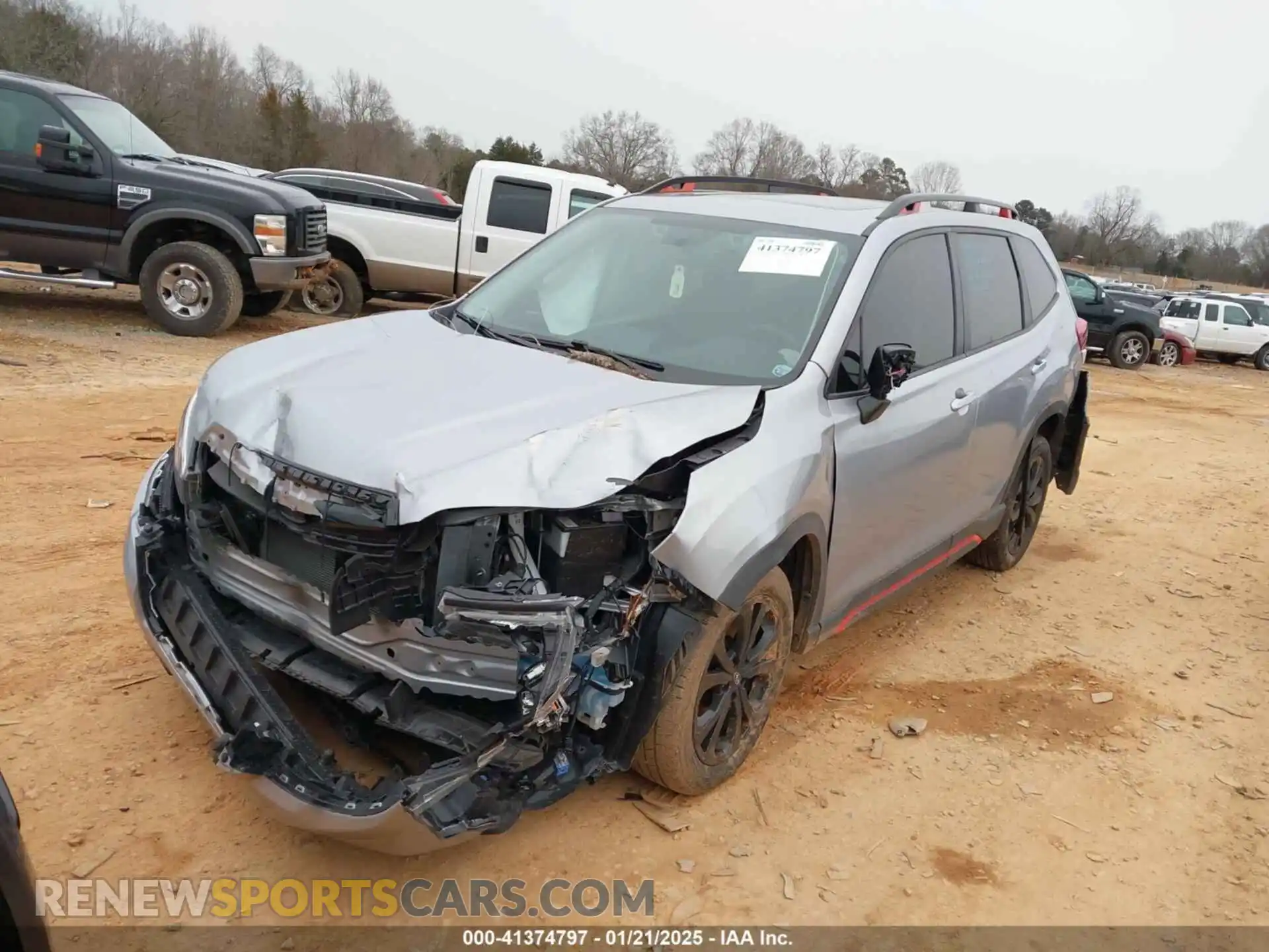 2 Photograph of a damaged car JF2SKAPC4KH445159 SUBARU FORESTER 2019