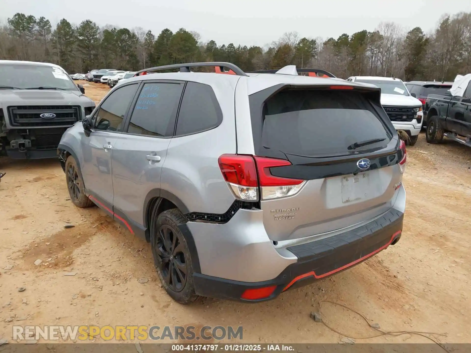3 Photograph of a damaged car JF2SKAPC4KH445159 SUBARU FORESTER 2019