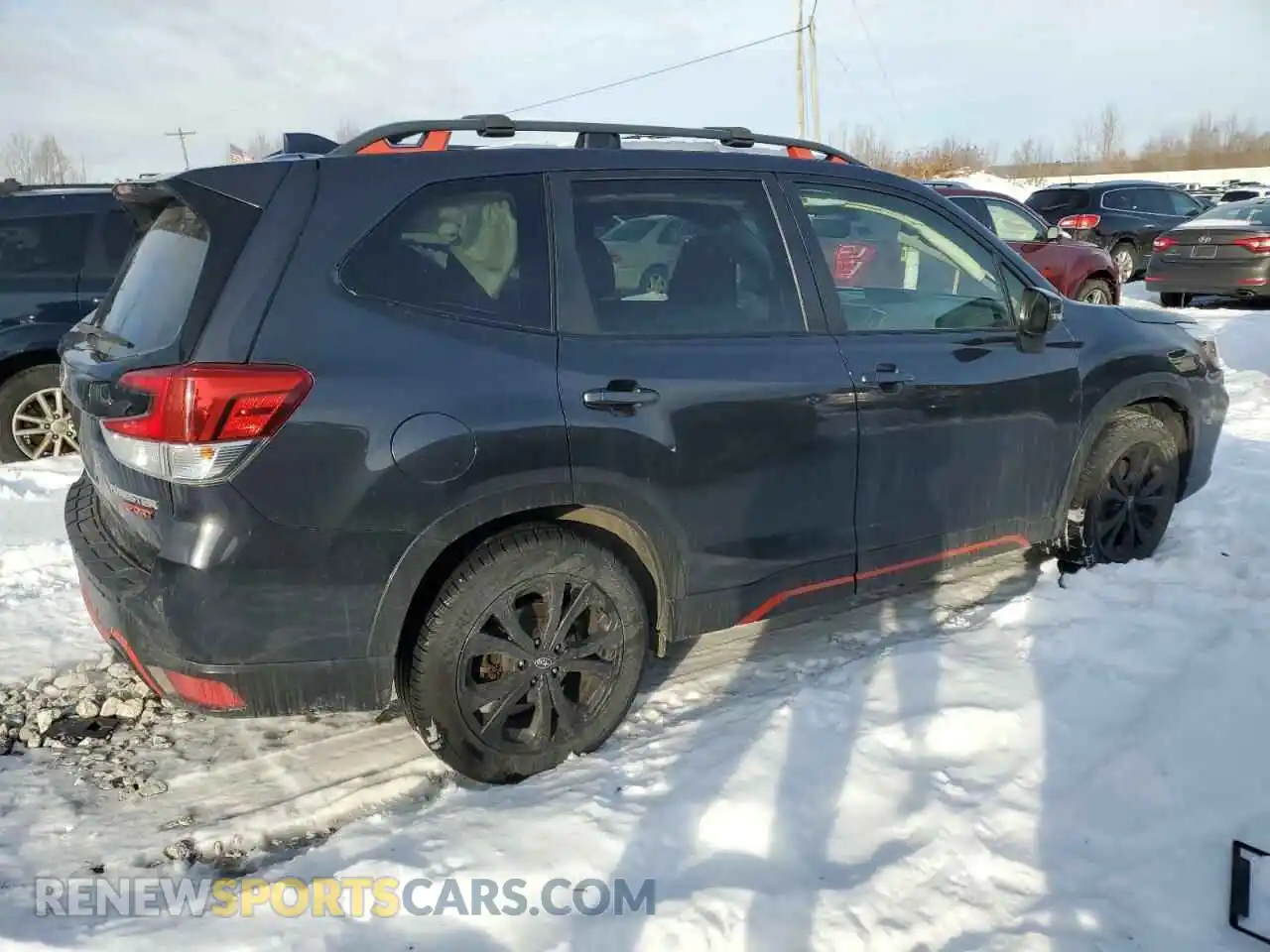 3 Photograph of a damaged car JF2SKAPC5KH572258 SUBARU FORESTER 2019