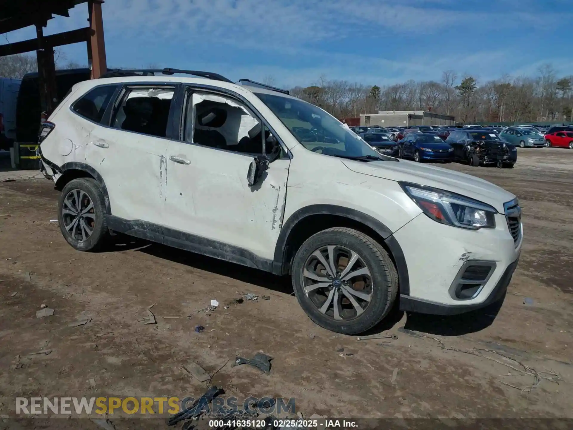1 Photograph of a damaged car JF2SKASC4KH470845 SUBARU FORESTER 2019