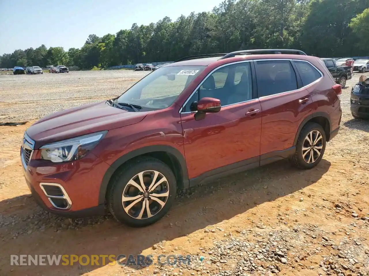 1 Photograph of a damaged car JF2SKASC4KH506808 SUBARU FORESTER 2019