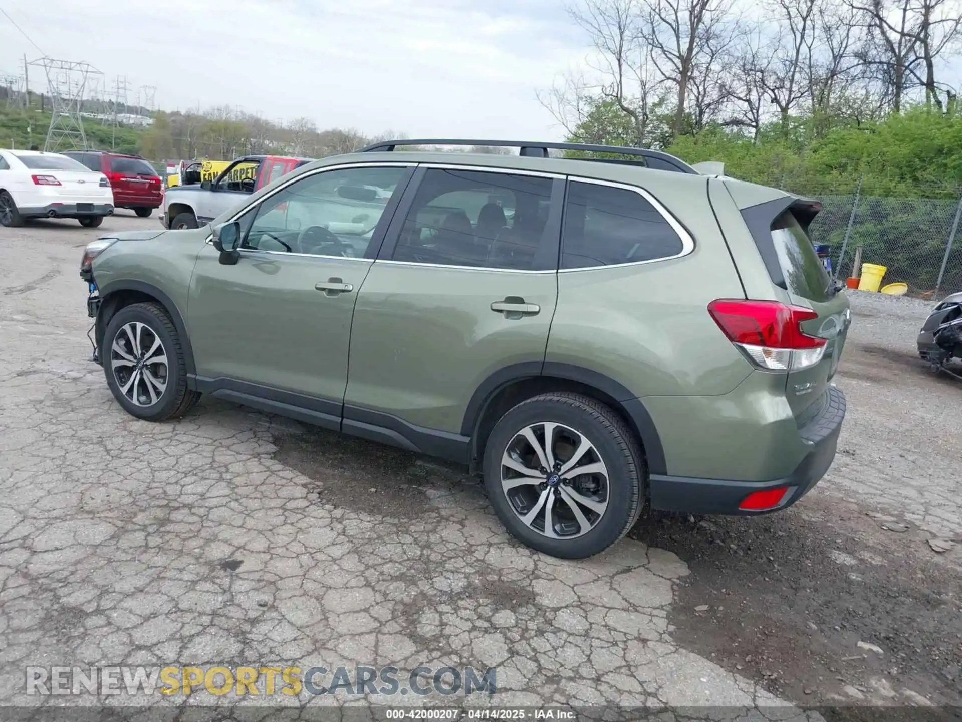 3 Photograph of a damaged car JF2SKASC6KH431965 SUBARU FORESTER 2019