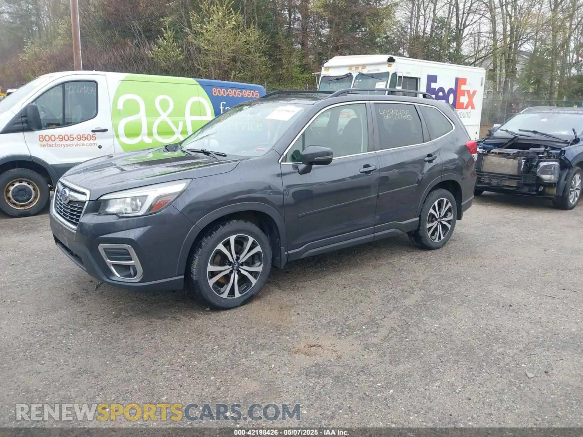 2 Photograph of a damaged car JF2SKASC9KH460652 SUBARU FORESTER 2019