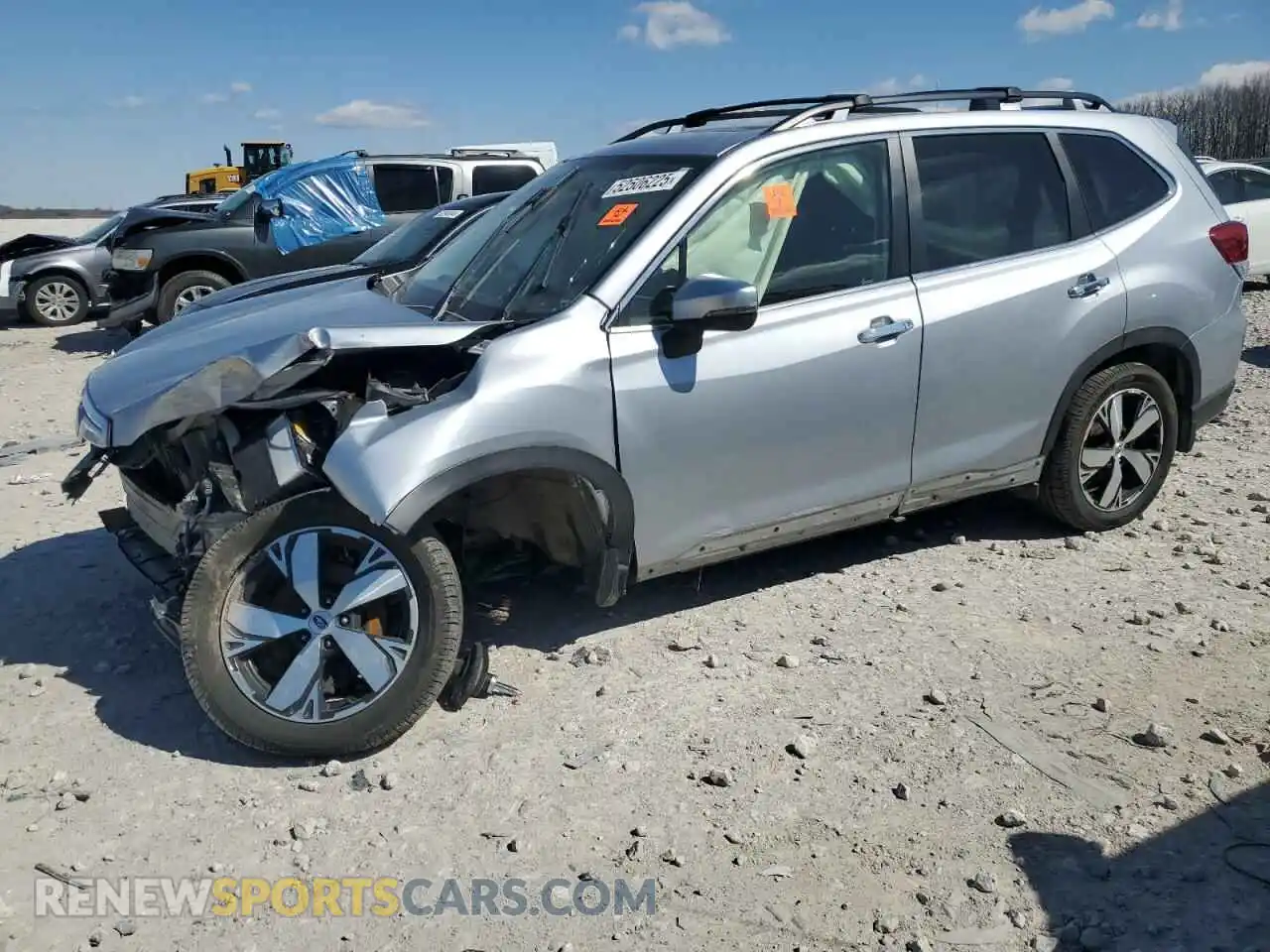1 Photograph of a damaged car JF2SKAWC0KH570905 SUBARU FORESTER 2019