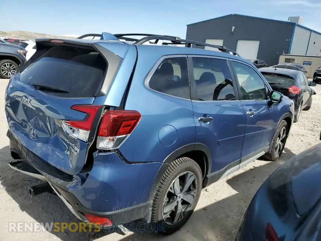 3 Photograph of a damaged car JF2SKAWC1KH533118 SUBARU FORESTER 2019