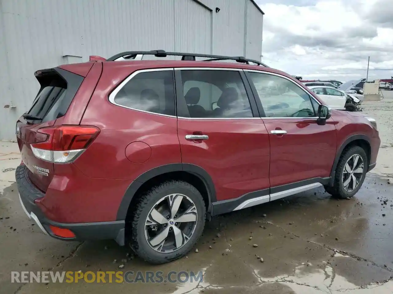 3 Фотография поврежденного автомобиля JF2SKAWC1KH548511 SUBARU FORESTER 2019