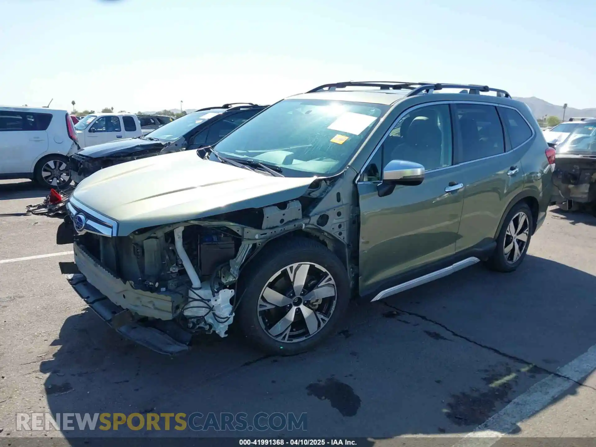 2 Photograph of a damaged car JF2SKAWC4KH556604 SUBARU FORESTER 2019