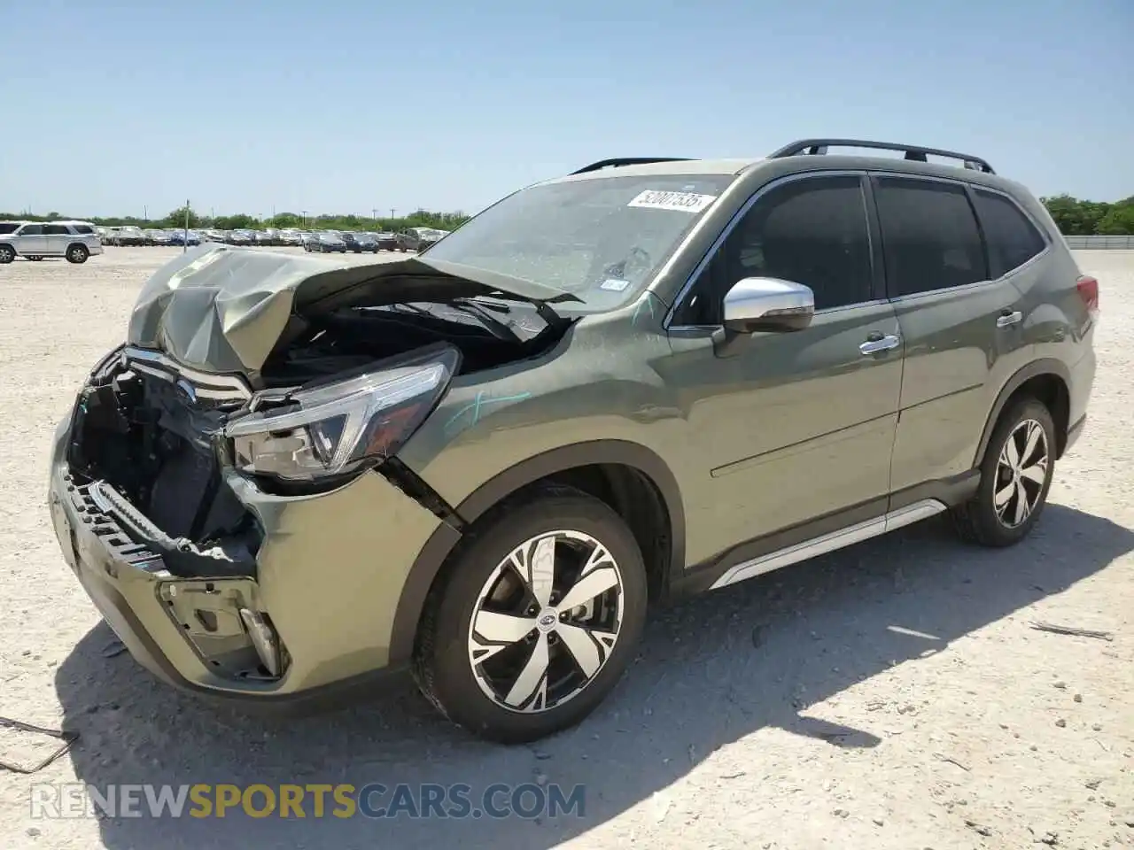 1 Photograph of a damaged car JF2SKAWC5KH485493 SUBARU FORESTER 2019