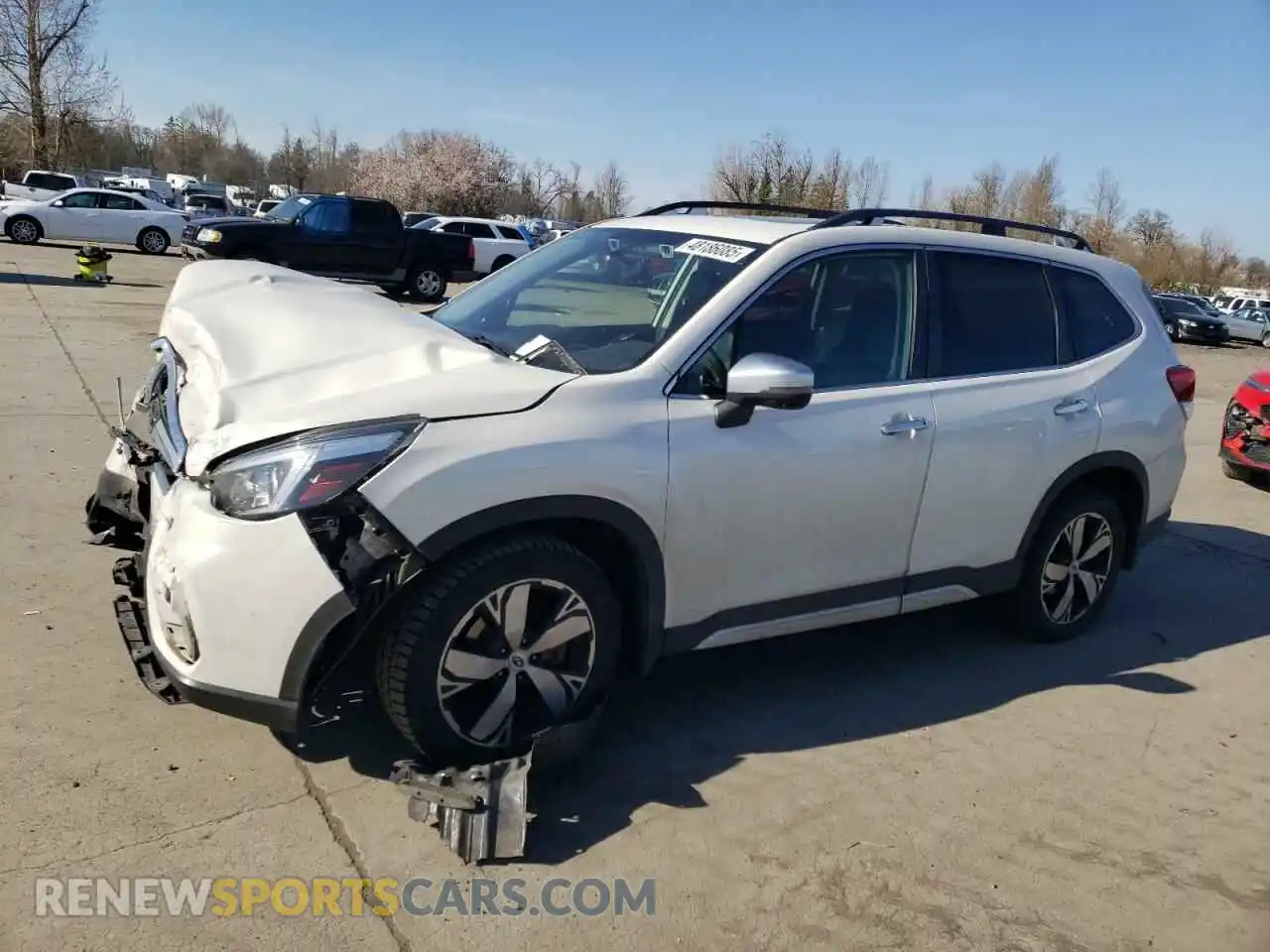 1 Photograph of a damaged car JF2SKAWC5KH529119 SUBARU FORESTER 2019
